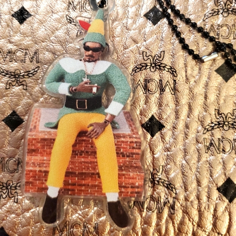 SNOOP Dogg 📿 Rappers of the 90's Double-sided Pendent /Keychain/ Car's rearview